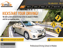 Tablet Screenshot of emiledrivingschool.com